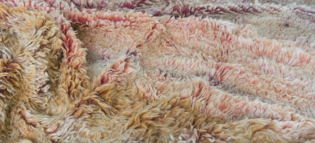 vintage berber tapijten uit Marokko, handgeknoopt